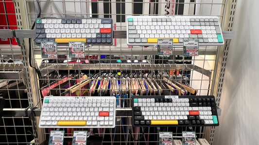 大阪の「PCワンズ」にてNuphyキーボードの実機展示および販売を開始！